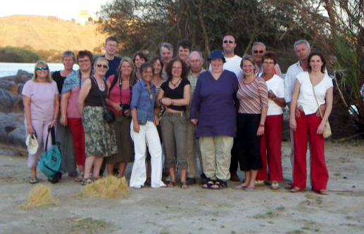 Djoser groep met reisleidster Arbel Goudriaan