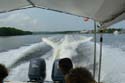 Speedboot naar Pulau Tiga