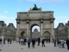 Triomfboog bij het Louvre