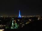 Verlichte Eiffeltoren